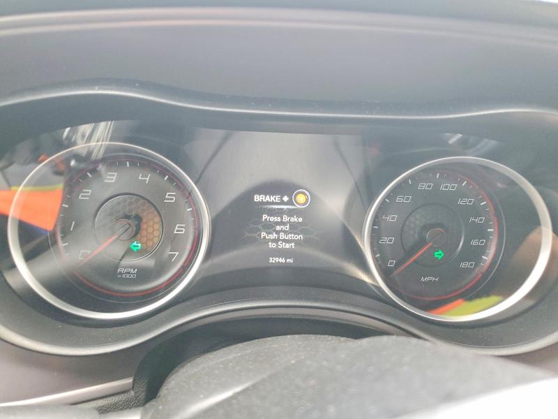 2023 Dodge Charger VIN 2C3CDXGJ3PH531678 COPART salvage auction — FRONT END, TX - CERTIFICATE OF TITLE, sold $9,000 on 2026-07-28 (photo 9)