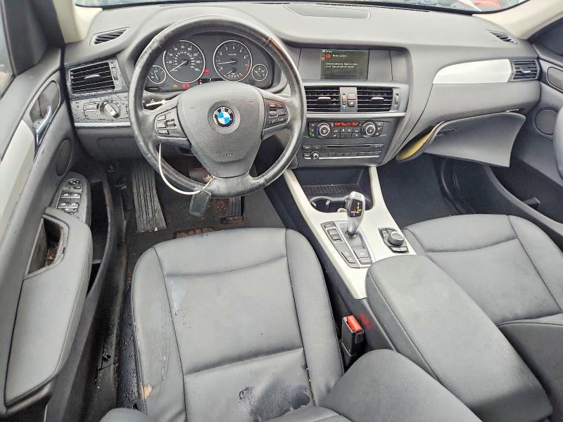 2013 BMW X3 VIN 5UXWX9C58D0D02211 COPART salvage auction — FRONT END, CT, sold $475 on 2026-07-17 (photo 8)