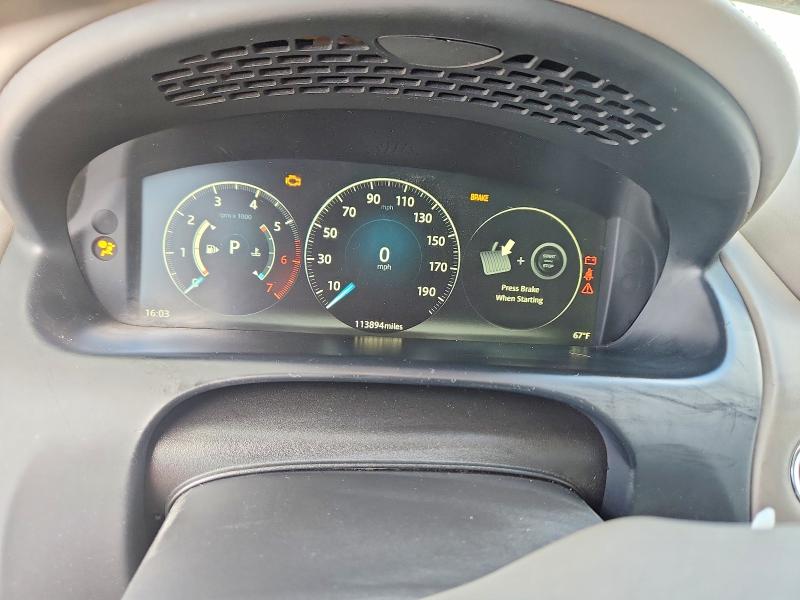 2016 Jaguar Xj VIN SAJWA2G71G8V92592 COPART salvage auction — FRONT END, Ga - Cert Of Title-Salvage, sold $225 on 2026-07-21 (photo 9)