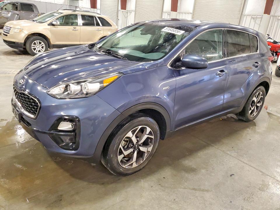 2020 Kia Sportage VIN KNDPMCAC1L7812187 COPART salvage auction — HAIL, Mn - Cert Of Title-Salvage, sold $7,300 on 2026-07-20 (photo 1)