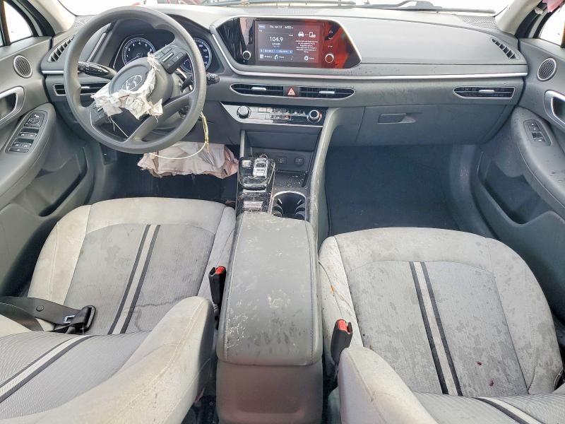 2021 Hyundai Sonata VIN 5NPEG4JA6MH063659 COPART salvage auction — FRONT END, Tx - Salvage Vehicle Title, sold $1,500 on 2026-07-21 (photo 8)