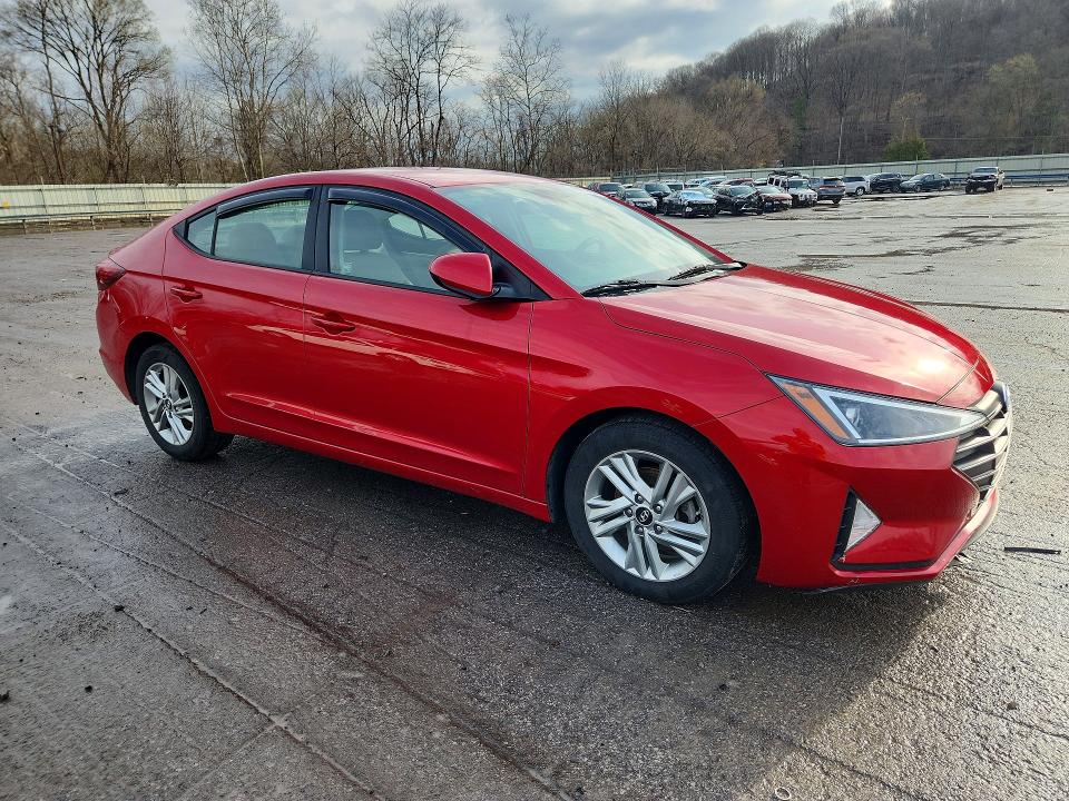 2020 Hyundai Elantra VIN 5NPD84LFXLH588353 COPART salvage auction — WATER/FLOOD, Pa - Cert Of Salvage-W=Flood Veh, sold $1,800 on 2026-07-02 (photo 4)