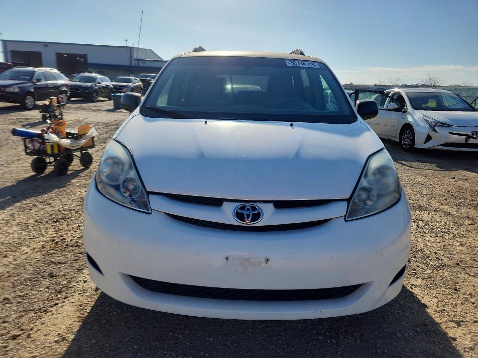 2007 Toyota Sienna VIN 5TDZK23C47S032248 COPART salvage auction — SIDE, Wi - Junked Vehicle Bill Of Sale, sold $350 on 2026-07-28 (photo 5)