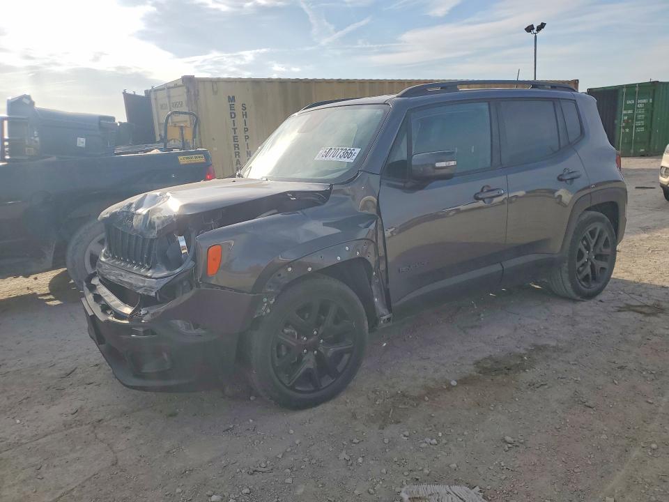 2018 Jeep Renegade VIN ZACCJABB4JPJ06233 COPART salvage auction — FRONT END, Salvage Title, sold $925 on 2026-08-21 (photo 1)