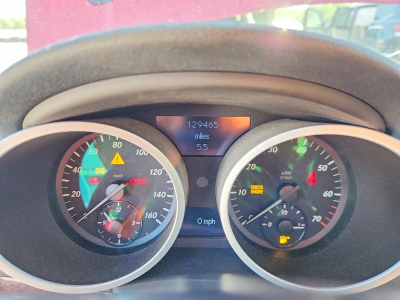 2005 Mercedes-benz Slk-klasse VIN WDBWK56F85F038494 COPART salvage auction — SIDE, GA - CERT OF TITLE-SALVAGE, sold $850 on 2026-07-09 (photo 9)