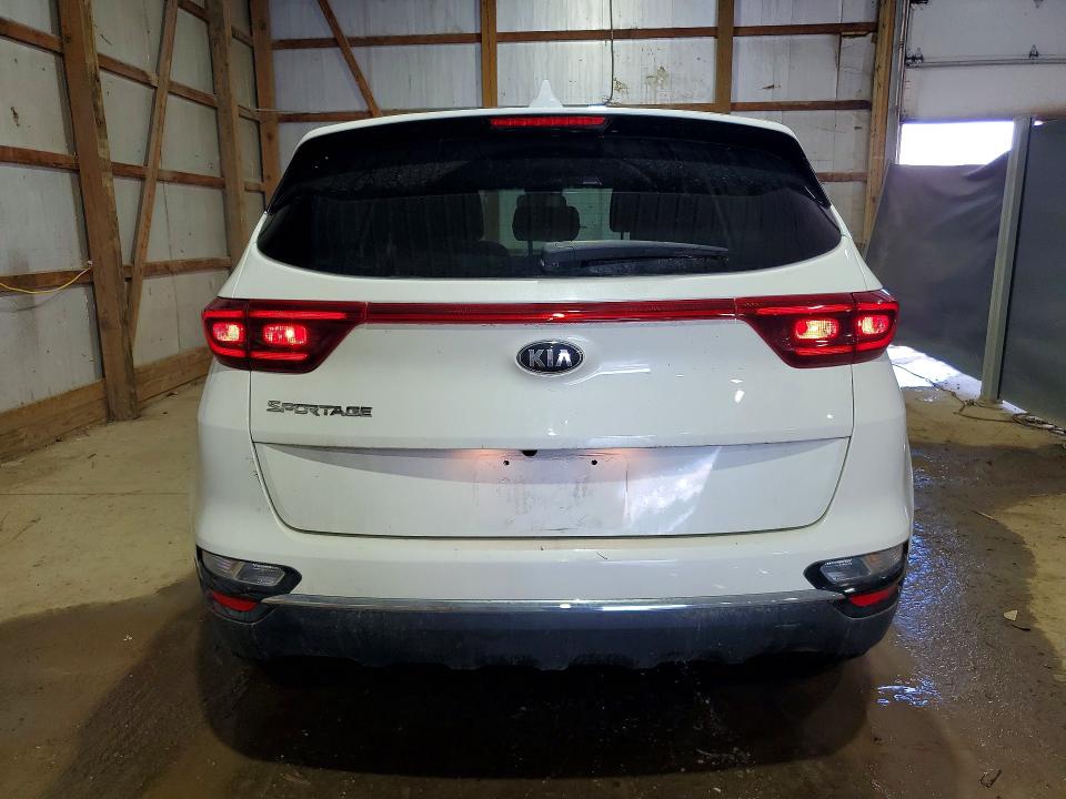 2021 Kia Sportage VIN KNDPMCAC2M7942027 COPART salvage auction — HAIL, Oh - Cert Of Title-Salvage, sold $5,700 on 2026-07-16 (photo 6)