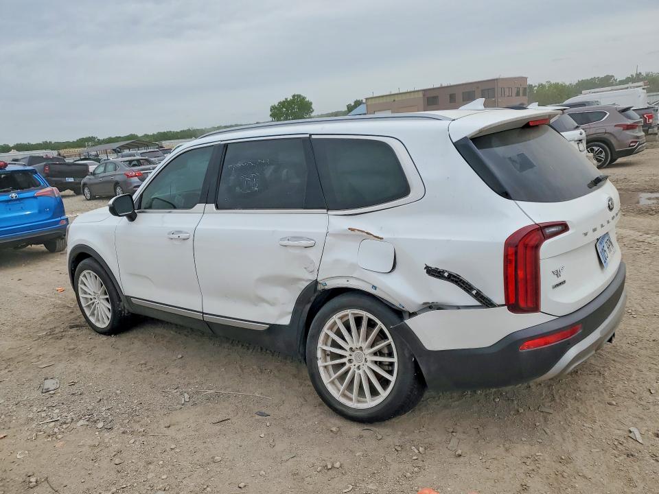 2020 Kia Telluride VIN 5XYP6DHC1LG044557 COPART salvage auction — SIDE, Ks - Certificate Of Title (P), sold $9,200 on 2026-07-28 (photo 2)