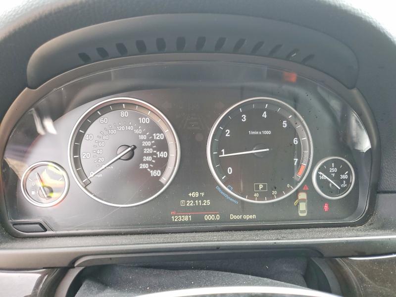 2016 BMW 5er VIN WBA5A5C55GG351749 COPART salvage auction — FRONT END, Tx - Salvage Vehicle Title, sold $2,450 on 2026-07-02 (photo 9)