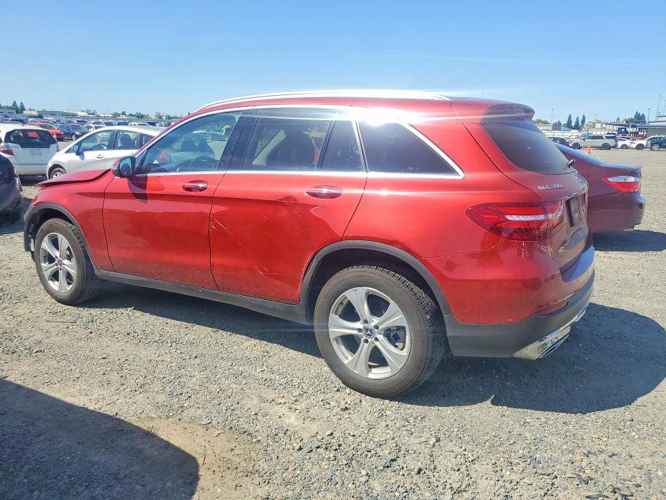 2018 Mercedes-benz Glc VIN WDC0G4KB0JV047724 COPART salvage auction — FRONT END, CA - SALVAGE CERTIFICATE, sold $3,350 on 2026-07-07 (photo 2)