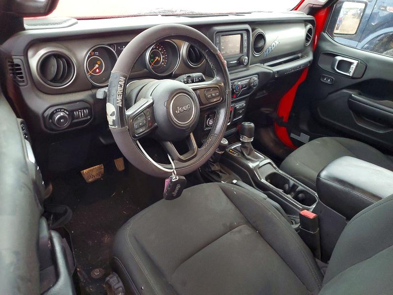 2019 Jeep Wrangler / VIN 1C4GJXAG7KW646152 COPART salvage auction — REAR END, Tx - Salvage Vehicle Title, sold $8,800 on 2026-07-09 (photo 8)