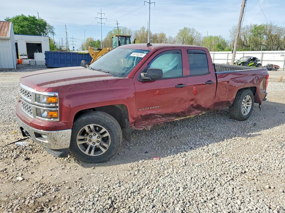 2014 Chevrolet Silverado VIN 1GCVKREH7EZ241883 COPART salvage auction — SIDE, Oh - Cert Of Title-Salvage, sold $2,300 on 2026-07-02 (photo 1)