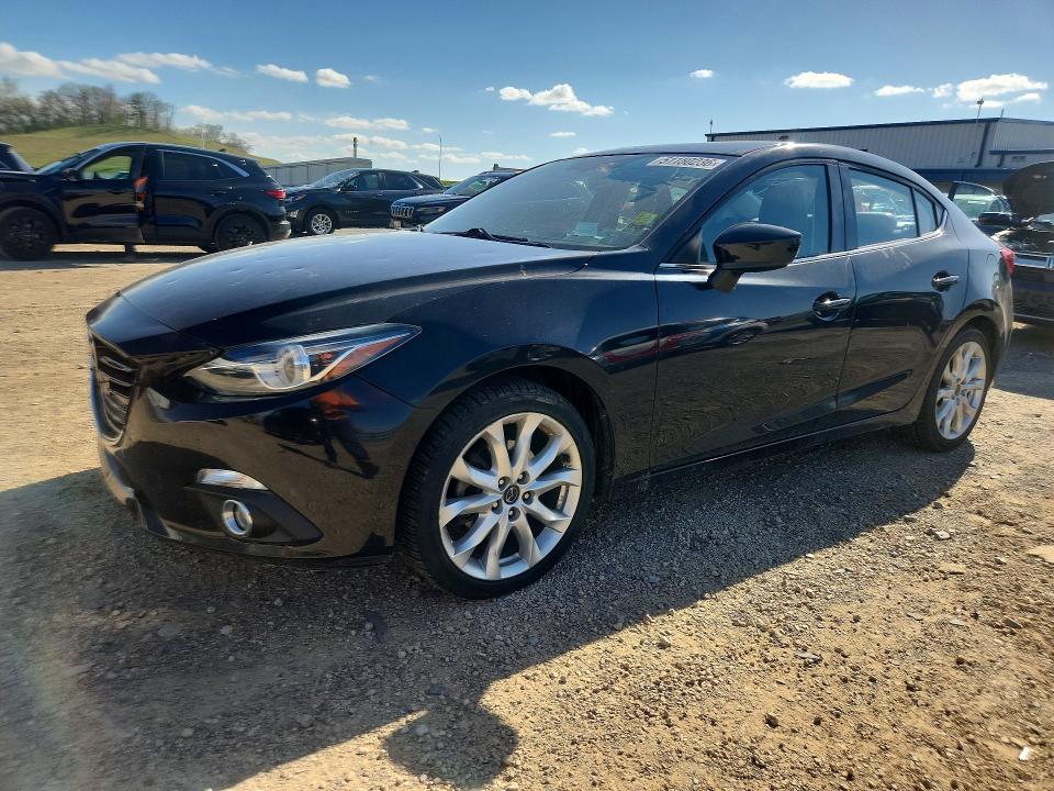 2014 Mazda 3 VIN JM1BM1W36E1130998 COPART salvage auction — HAIL, Id - Salvage Certificate Of Title, sold $200 on 2026-07-21 (photo 1)