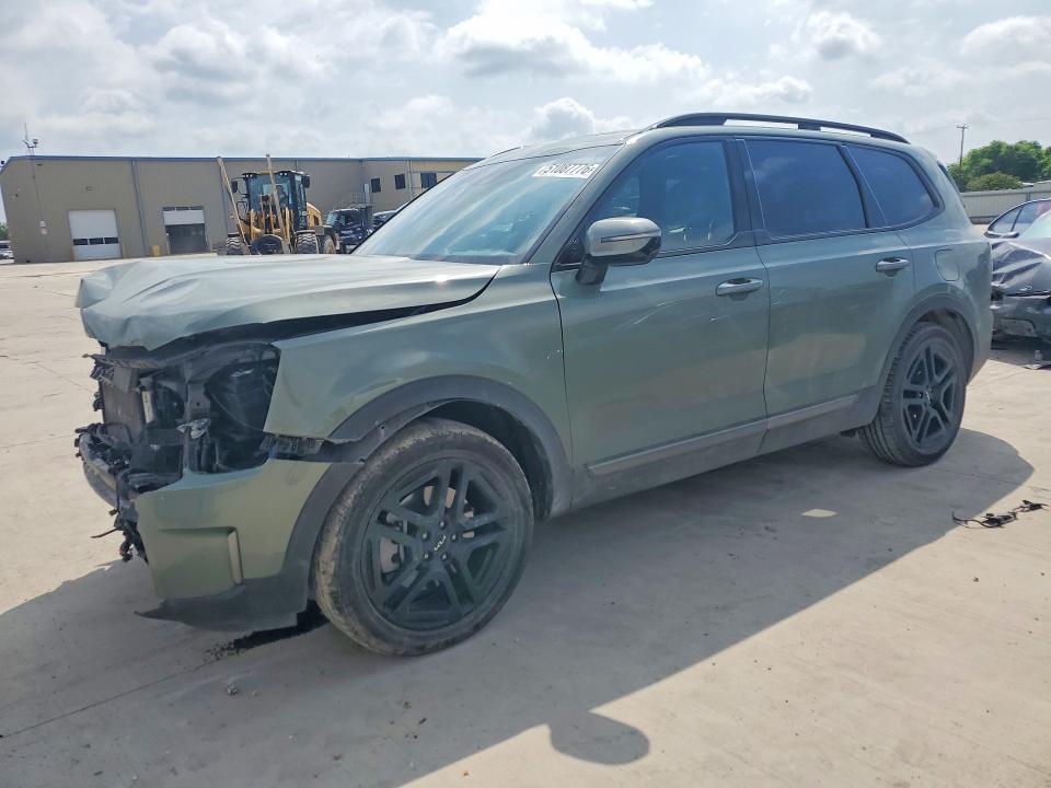 2023 Kia Telluride VIN 5XYP5DGC2PG360012 COPART salvage auction — FRONT END, Tx - Salvage Vehicle Title, sold $7,300 on 2026-07-16 (photo 1)