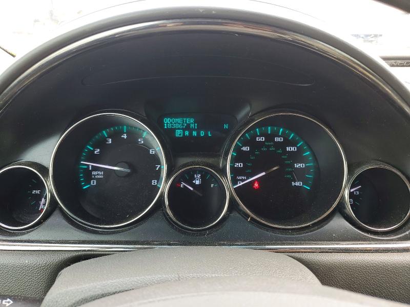 2014 Buick Enclave VIN 5GAKRBKD7EJ155612 COPART salvage auction — FRONT END, Il - Certificate Of Title, sold $425 on 2026-08-31 (photo 9)