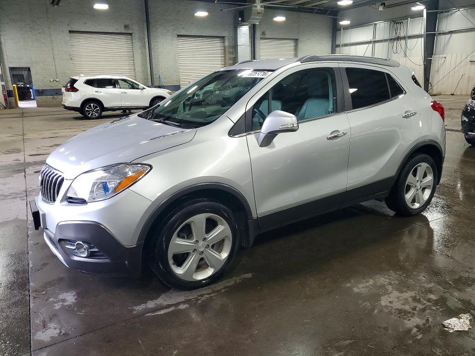 2015 Buick Encore VIN KL4CJGSB8FB083640 COPART salvage auction — HAIL, Mn - Cert Of Title-Prior Salvage, sold $3,800 on 2026-07-07 (photo 1)