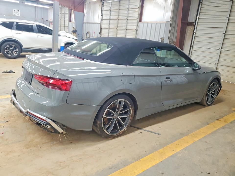 2020 Audi A5 VIN WAU3NGF58LN003789 COPART salvage auction — FRONT END, On - Permit No Brand - Unfit, sold $1,600 on 2026-07-29 (photo 3)