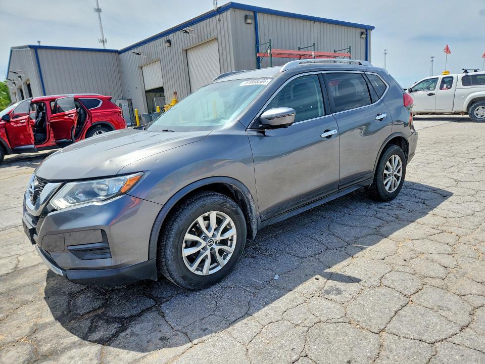 2017 Nissan Rogue VIN JN8AT2MV2HW001211 COPART salvage auction — HAIL, MO - SALVAGE CERTIFICATE OF TITLE, sold $1,600 on 2026-07-27 (photo 1)