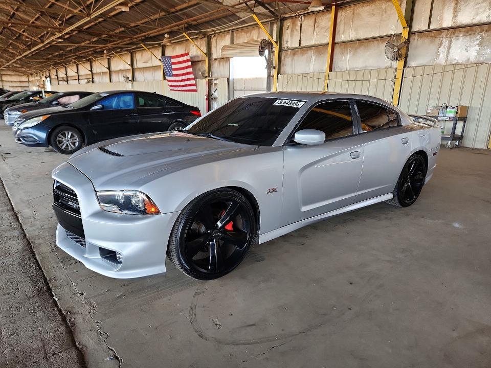 2012 Dodge Charger VIN 2C3CDXEJ3CH170630 COPART salvage auction — NORMAL WEAR, Az - Cert Of Title-Restored Salvage, sold $8,200 on 2026-07-27 (photo 1)