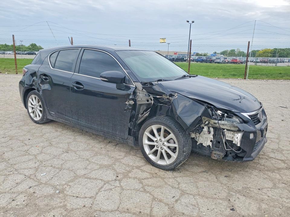 2012 Lexus Ct VIN JTHKD5BH9C2109285 COPART salvage auction — FRONT END, ID - SALVAGE CERTIFICATE OF TITLE, sold $1,600 on 2026-07-28 (photo 4)