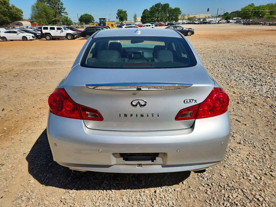 2010 Infiniti G VIN JN1CV6AR8AM459708 COPART salvage auction — FRONT END, Al - Cert Of Title-Salvage Title, sold $200 on 2026-07-15 (photo 6)