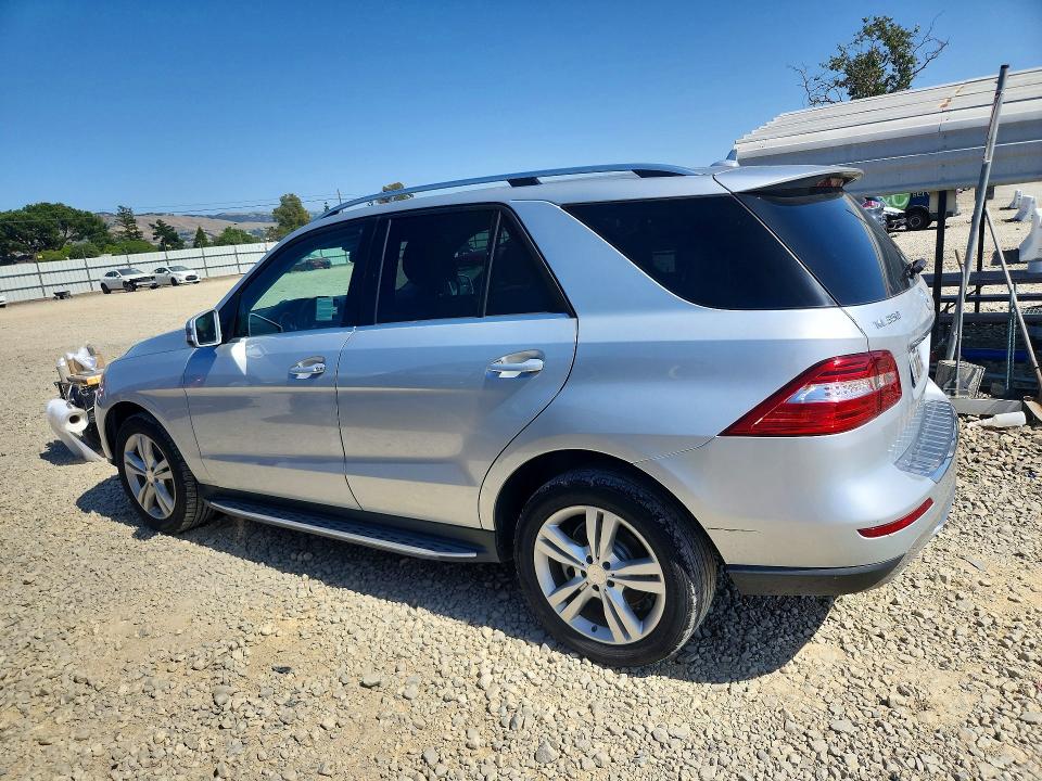 2014 Mercedes-benz M-klasse VIN 4JGDA5JBXEA275447 COPART salvage auction — FRONT END, Ca - Dis/Dlr/Exp Only Clean Title, sold $2,700 on 2026-07-02 (photo 2)
