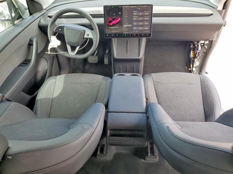 2026 Tesla Model y VIN 7SAYGDED7TA595033 COPART salvage auction — SIDE, Nv - Salvage Title, sold $17,100 on 2026-07-02 (photo 8)