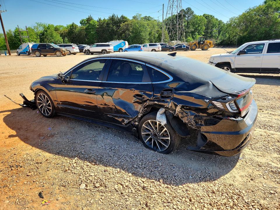 2020 Hyundai Sonata VIN 5NPEH4J21LH004703 COPART salvage auction — FRONT END, Nc - Salvage Certificate Of Title, sold $2,500 on 2026-07-13 (photo 2)