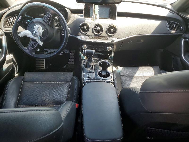 2021 Kia Stinger VIN KNAE15LA6M6094986 COPART salvage auction — FRONT END, Mo - Salvage Certificate Of Title, sold $3,100 on 2026-07-21 (photo 8)