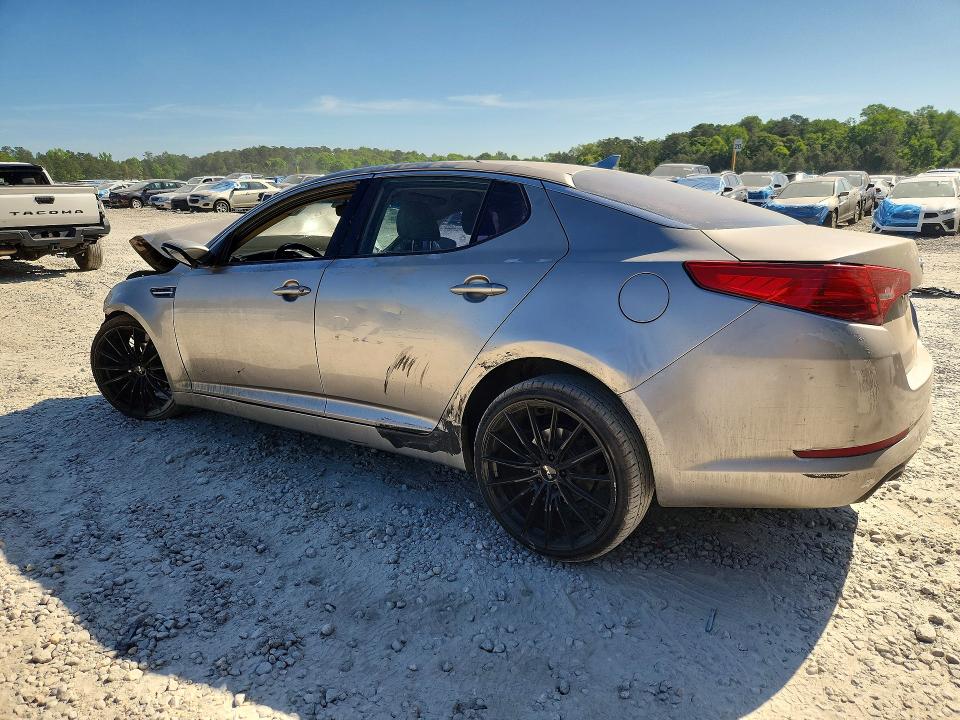 2011 Kia Optima VIN KNAGM4A74B5056726 COPART salvage auction — FRONT END, Ga - Cert Of Title-Salvage, sold $400 on 2026-07-16 (photo 2)