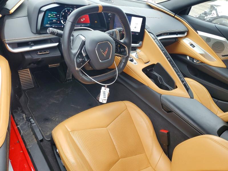 2022 Chevrolet Corvette VIN 1G1YB2D47N5121620 COPART salvage auction — FRONT END, ON - PERMIT NO BRAND - UNFIT, sold $51,000 on 2026-07-02 (photo 8)