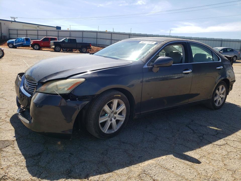 2007 Lexus Es 350 VIN JTHBJ46G472050317 COPART salvage auction — FRONT END, Va - Cert Of Title - Salvage, sold $750 on 2026-07-06 (photo 1)