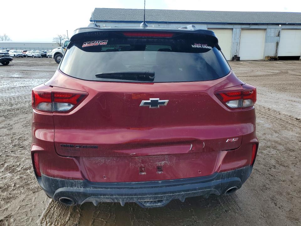 2022 Chevrolet Trailblazer VIN KL79MTSL9NB077334 COPART salvage auction — FRONT END, MI - CERTIFICATE OF TITLE, sold $2,350 on 2026-07-22 (photo 6)