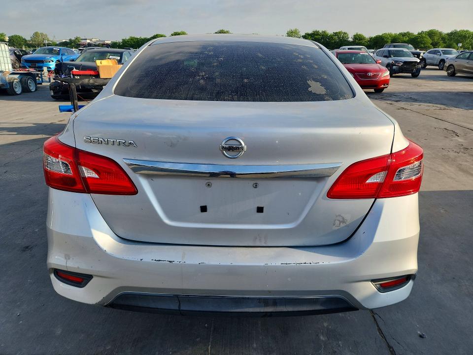 2017 Nissan Sentra VIN 3N1AB7AP8HY324076 COPART salvage auction — FRONT END, Tx - Salvage Vehicle Title, sold $900 on 2026-07-09 (photo 6)
