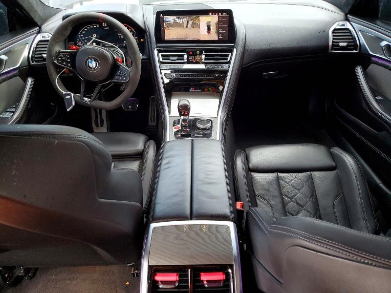 2023 BMW M8 VIN WBSGV0C07PCK80559 COPART salvage auction — MINOR DENT/SCRATCHES, Salvage Title, sold $14,500 on 2026-07-21 (photo 8)