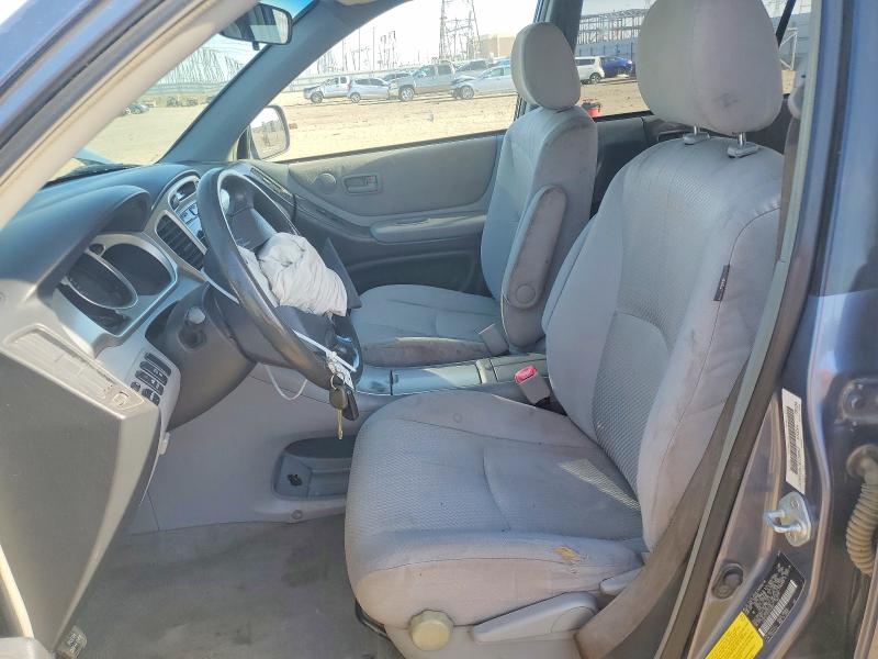 2007 Toyota Highlander VIN JTEDP21AX70129952 COPART salvage auction — FRONT END, CA - SALVAGE CERTIFICATE, sold $500 on 2026-07-20 (photo 7)