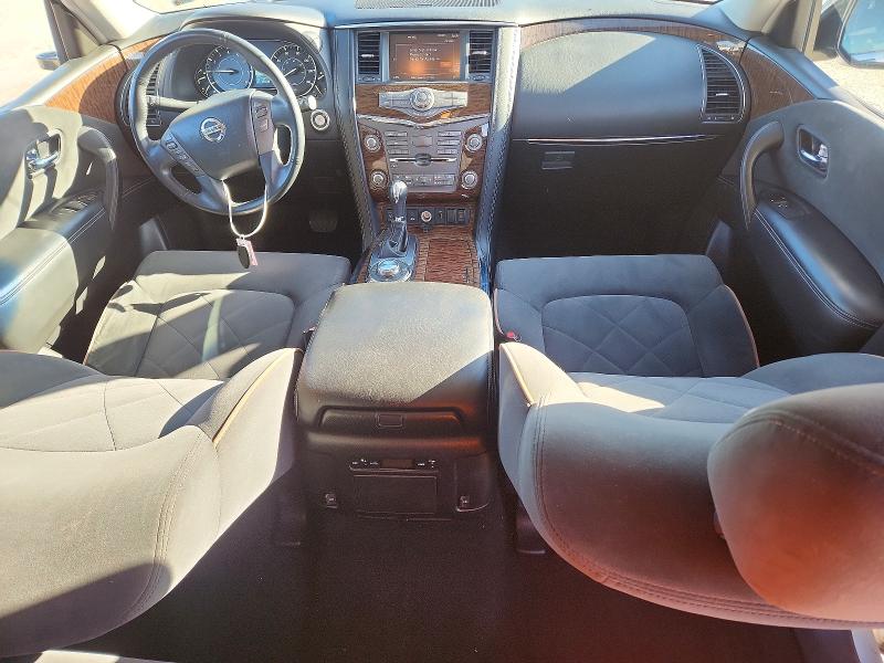 2018 Nissan Armada VIN JN8AY2NC7J9552169 COPART salvage auction — FRONT END, Sc - Cert Of Title-Salvage, sold $3,000 on 2026-07-13 (photo 8)