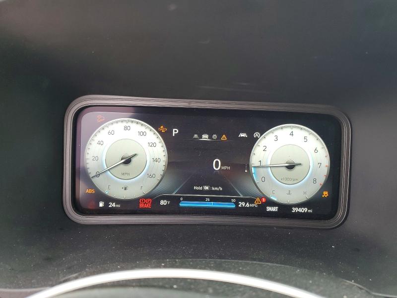 2022 Hyundai Kona VIN KM8K33A38NU868866 COPART salvage auction — FRONT END, Tx - Certificate Of Title, sold $6,000 on 2026-07-16 (photo 9)