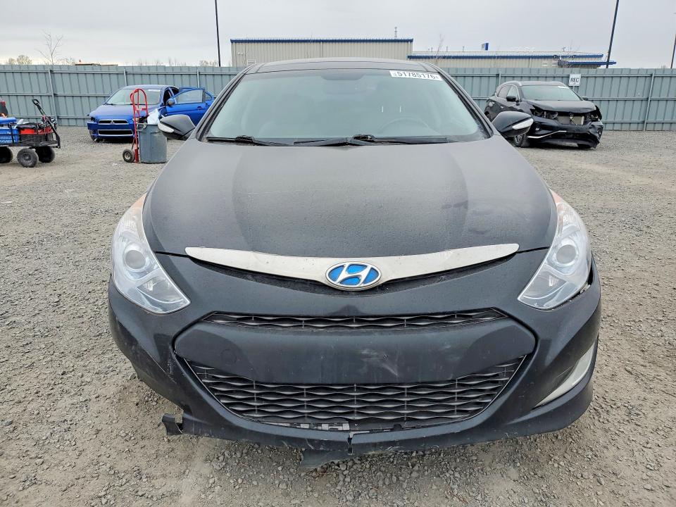 2015 Hyundai Sonata VIN KMHEC4A4XFA135913 COPART salvage auction — REAR END, On - Permit No Brand - Unfit, sold $250 on 2026-07-28 (photo 5)
