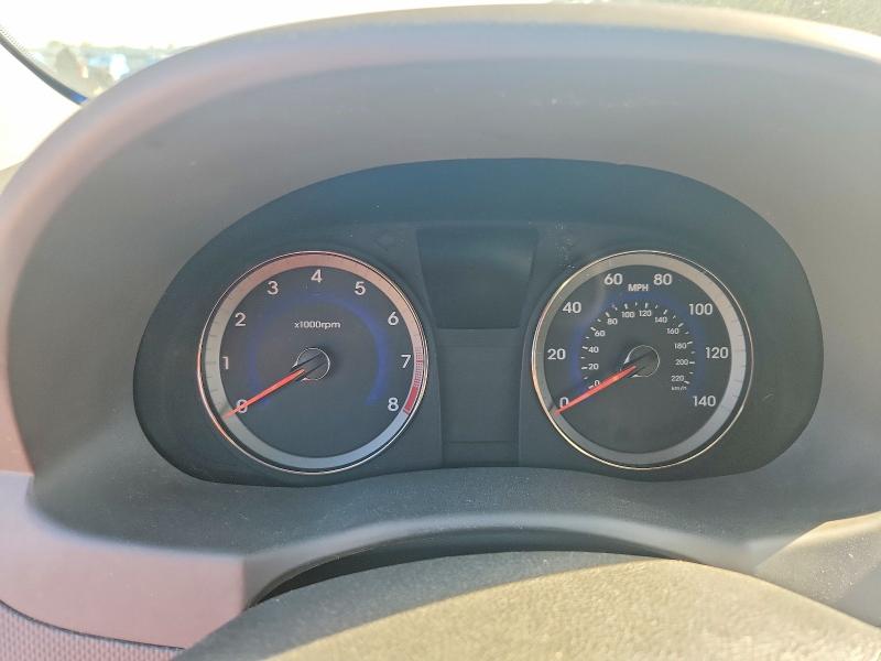 2012 Hyundai Accent VIN KMHCT4AE5CU159014 COPART salvage auction — MINOR DENT/SCRATCHES, SC - CERTIFICATE OF TITLE, sold $875 on 2026-07-27 (photo 9)