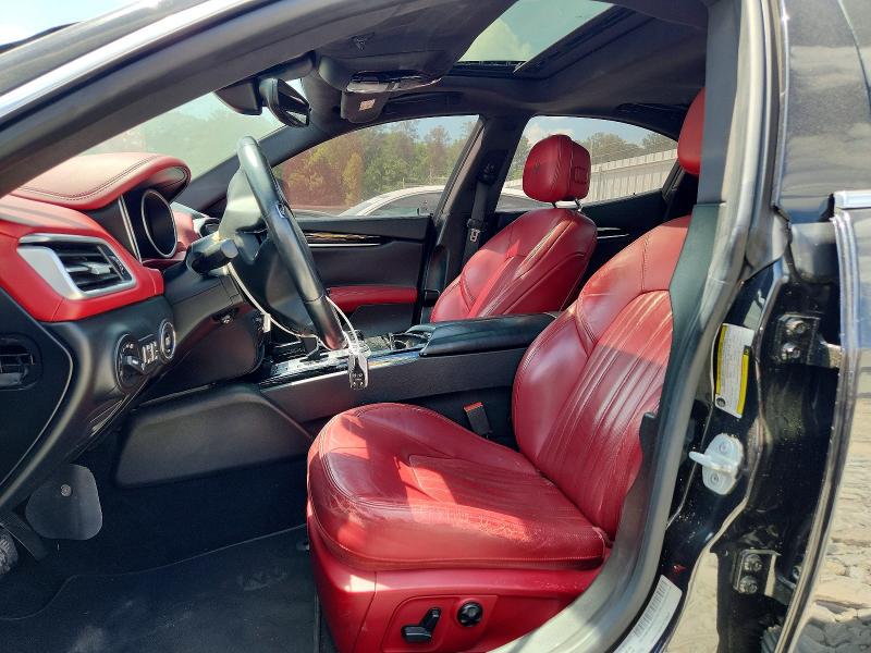 2017 Maserati Ghibli VIN ZAM57XSL4H1257181 COPART salvage auction — FRONT END, Id - Salvage Certificate Of Title, sold $1,150 on 2026-07-21 (photo 7)