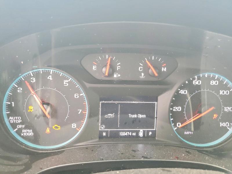2022 Chevrolet Malibu VIN 1G1ZD5ST9NF166658 COPART salvage auction — FRONT END, Tx - Salvage Vehicle Title, sold $2,000 on 2026-07-02 (photo 9)
