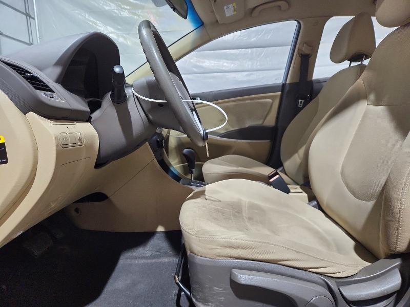 2014 Hyundai Accent VIN KMHCT4AE9EU720351 COPART salvage auction — FRONT END, NH - CERT OF TITLE-SALVAGE, sold $325 on 2026-07-02 (photo 7)