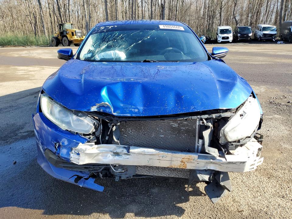 2017 Honda Civic VIN 2HGFC2F76HH513554 COPART salvage auction — FRONT END, Id - Salvage Certificate Of Title, sold $1,900 on 2026-07-02 (photo 5)