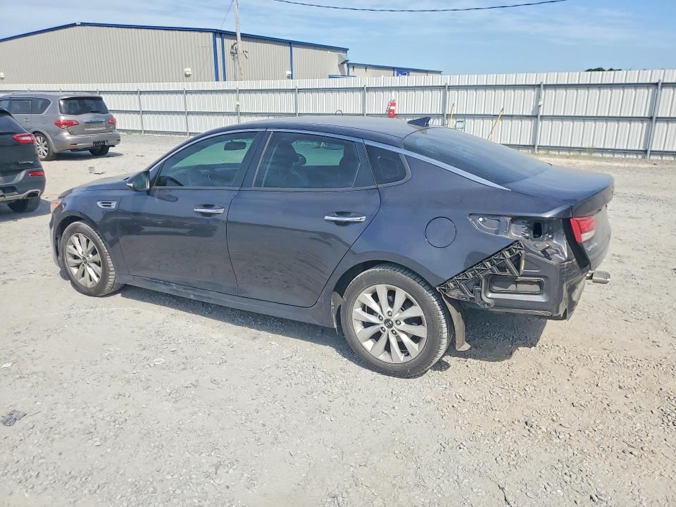 2017 Kia Optima VIN 5XXGT4L38HG162424 COPART salvage auction — REAR END, Nc - Salvage Certificate Of Title, sold $2,350 on 2026-07-22 (photo 2)