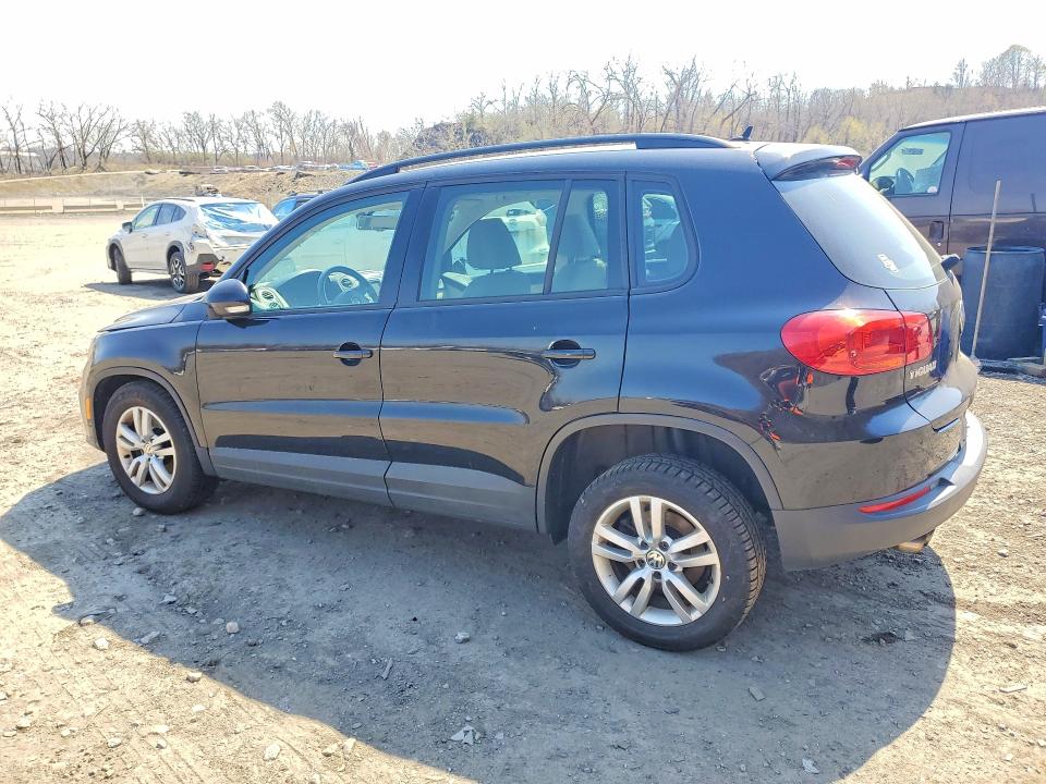 2016 Volkswagen Tiguan VIN WVGBV7AX8GW594208 COPART salvage auction — FRONT END, Ny - Mv907A-Parts Only, sold $1,350 on 2026-07-15 (photo 2)