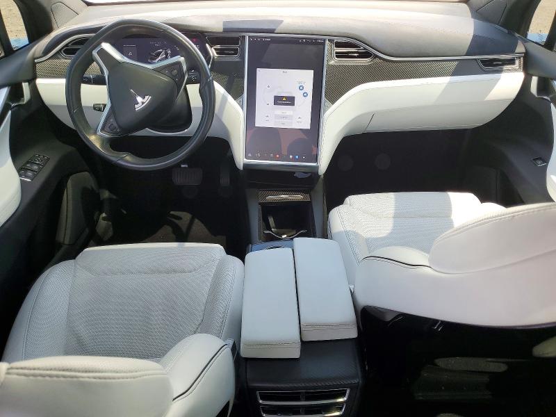 2017 Tesla Model x VIN 5YJXCBE25HF038137 COPART salvage auction — MINOR DENT/SCRATCHES, CA - SALVAGE CERTIFICATE, sold $15,500 on 2026-07-13 (photo 8)