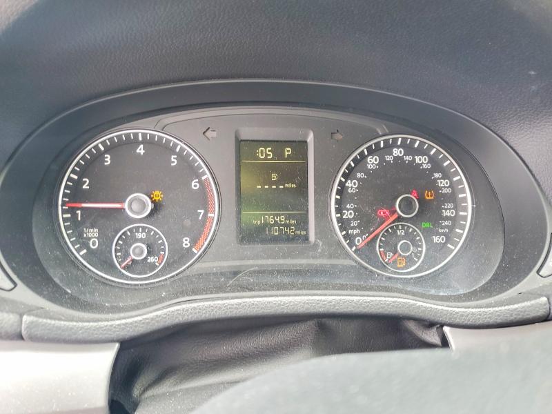 2014 Volkswagen Passat VIN 1VWAT7A33EC072908 COPART salvage auction — FRONT END, TX - SALVAGE VEHICLE TITLE, sold $650 on 2026-07-02 (photo 9)