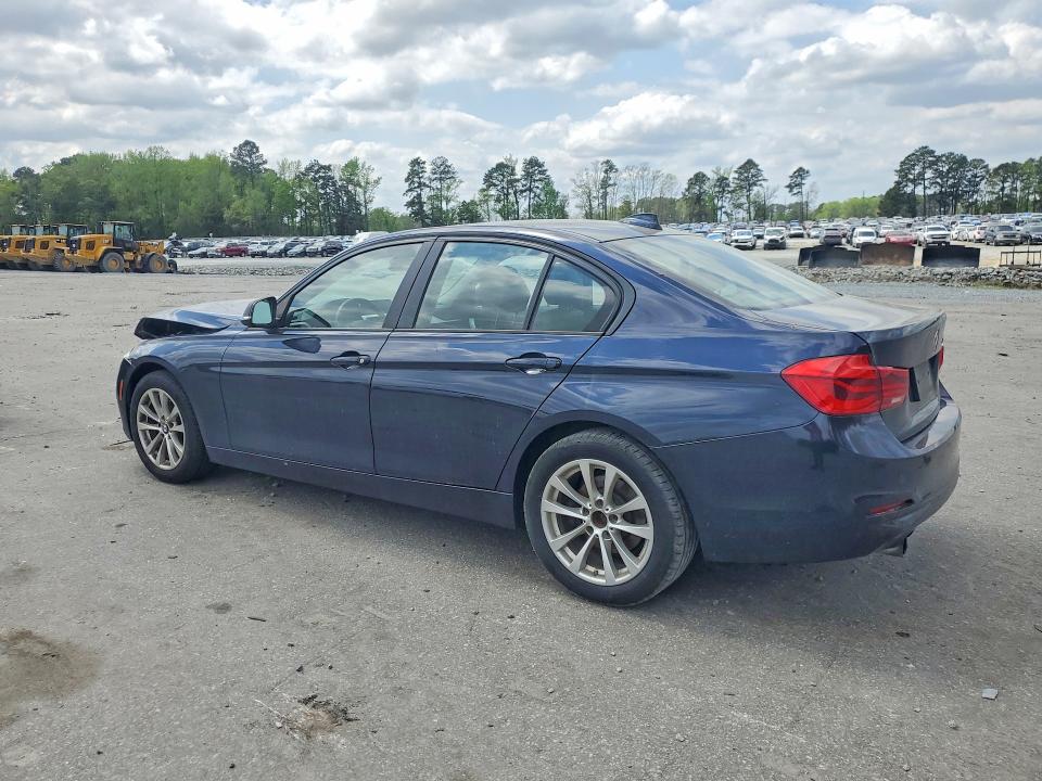 2016 BMW 3er VIN WBA8E1G53GNU10801 COPART salvage auction — FRONT END, Nc - Salvage Certificate Of Title, sold $350 on 2026-07-21 (photo 2)