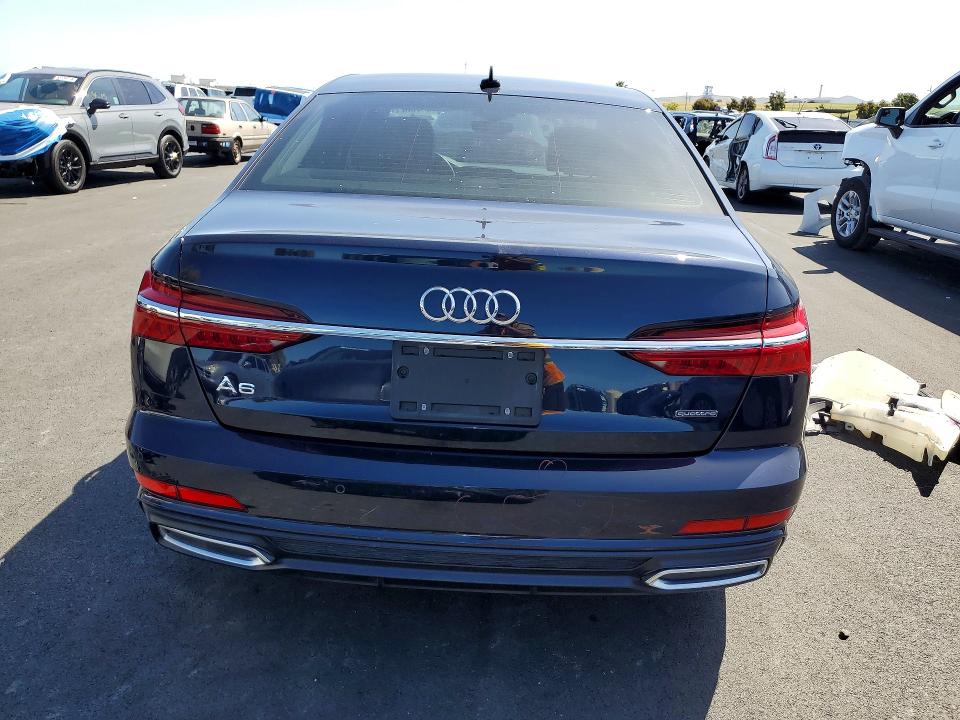 2019 Audi A6 VIN WAUL2AF26KN057702 COPART salvage auction — FRONT END, Ca - Salvage Certificate, sold $11,400 on 2026-07-13 (photo 6)