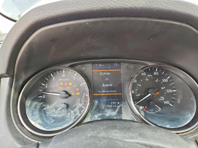 2018 Nissan Rogue VIN KNMAT2MV3JP575716 COPART salvage auction — FRONT END, Il - Salvage Certificate, sold $650 on 2026-07-10 (photo 9)